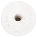  Båttau helhvit 8 mm 100 m polypropylen