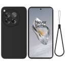 OnePlus 12 Liquid Silikondeksel Svart