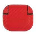 Ferrari On Track PU Carbon Case for AirPods 3 Red