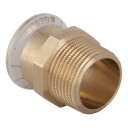 Geberit Mapress Kobber Nippelmuffe 35mmx1 1/4" med Utvendige Gjenger