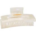 Lenoites Premium Eco-Friendly Hair Claw Pearly White