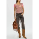 Diesel Dame Topper Rosa S,