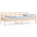 vidaXL Dagseng heltre furu 90x190 cm