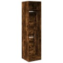  Garderobe røkt eik 50x50x200 cm konstruert tre