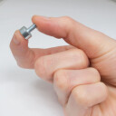 Gjenget neodym magnet Ø 10 mm | Utvendig gjenge M4 | Supermagneter.no