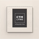 CTM mTouch One R 1P Termostat Og Regulator Polarhvit RAL9010