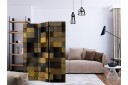 Romdeler - Wooden cubes 135x172 - Artgeist sp. z o. o.