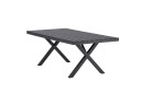 Venture Design Garcia spisebord Svart 200 x 100 cm Svart