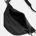 Re:Designed by Dixie Faust Urban bumbag i skinn Svart