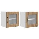  Kjøkkenskap 2 pcs Artisan Eik 40 x 31 x 40 cm Konstruert tre