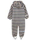 CeLaVi Regndress PU Oseania m. Striper CeLaVi 110 Regndress Beige Blå