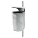 Byarums Bruk Minior papirkurv i aluminium