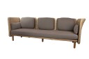 Cane-line Arch 3-seter sofa Taupe Beige