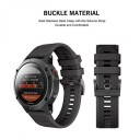Tech-Protect Universal Garmin 22mm Tech-Protect Smooth Stropp - Svart