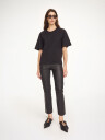 By Malene Birger Florentina Leather Trousers - Black 42