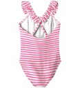 Name It Badedrakt   NkfZippa   Knockout Rosa   Name It   7 8 år 122 128   Badetøy Hvit