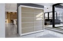 Garderobe Talin   Hvit/Eik