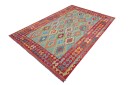 Orientalsk Teppe   Vegi Kelim Hand Woven   199 x 295 cm Størrelse: 199 x 295 cm