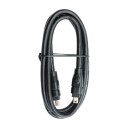 ELETRA IEEE 1394A 4P M 1M KABEL, SVART