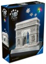 Ravensburger 3D Puslespill Med LED Lys 216 Brikker Triumfbuen Paris