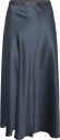 Ahlvar Gallery Hadi Satin Skirt   DARK GREY   M