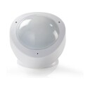 Nedis SmartLife Bevegelsessensor Wi Fi Batteri drevet / Nettstrøm drevet Detektorvinkel: 120 ° Detektorrekkevidde: 10.0 m Hvit