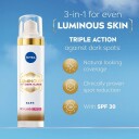 NIVEA Luminous630 3-i-1 CC Fluid mørk 40 ml med SPF30