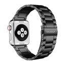 Triacle Natural stålreim Apple Watch 42/44/45/49 mm svart
