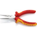 Knipex 2506 Isolert Nebbtang med Skjær 160 mm