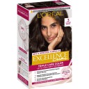 L'Oréal Paris Excellence Crème 3 Darkest Brown