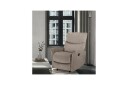 Recliner Chesley Taupe, Fløyel/Metall/Tre - Taupe, Fløyel/Metall/Tre