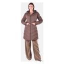 Afterlabel Dame Frakker Brun M,