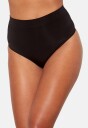 Magic Truser Comfort Thong Svart nylon Small Dame