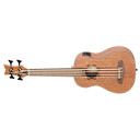 Ortega Guitars Ortega Lizzy-Bs-Gb-L Akustisk Bass M/mik X-Short Scale, Lefthand