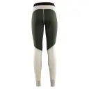 Aclima Women's Lars Monsen Femunden Longs XS, Beige Melange/Olive Night/Femunden Light