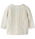 Lil" Atelier Cardigan   Strikk   NmfGalto   Kab   Turtledove   Lil Atelier   1½ år (86)   Cardigan Beige Brun Hvit
