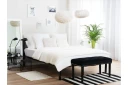 Cusset Dobbeltseng 180 \| 200 cm - Svart