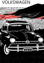 Classic Car Mountain Drive Plakat / 21x30