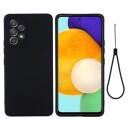 Samsung Galaxy A33 5G Liquid Silikondeksel Svart