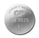 GP CR2025 3V Litium Knappecellebatteri 4-pk med Barnesikker Emballasje