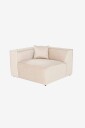 Homitis   1 seters sofa  Clio Left   Natur