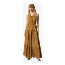 Pinko Dame Kjoler Brun 2XS,