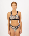 Mons Royale Stella X-Back Bra rad things/black XS