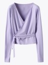 Röhnisch Smoothflex Wrap Top Lilla XXL