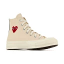 Comme des Garçons Play Dame Sko Hvit 41 1/2 EU,