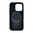 Ferrelli iPhone 16 Pro magnetisk Liquid silikon deksel, svart