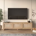 TV-benk Hanah Home Dune (180 x 45,6 x 32 cm) Eik - Eik