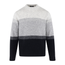 Ajani Sweater Grey multi S Alpaca stripe sweater