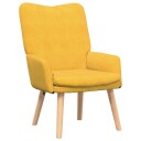  Avslappende stol dark yellow 63 x 67 x 94 cm stoff