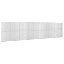 vidaXL Gabion med 5 mm tråd og 5x2,5 cm nett 850x10x200 cm